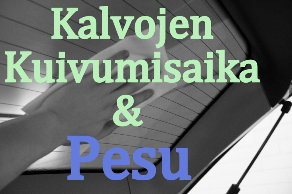 ikkunakalvo pesu