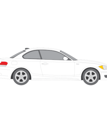 BMW 1-Sarja coupe tummennuskalvot