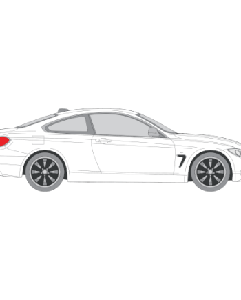 BMW 4-Sarjan Coupe tummennuskalvot