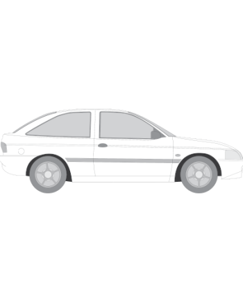 Ford Escort hatchback tummennuskalvot