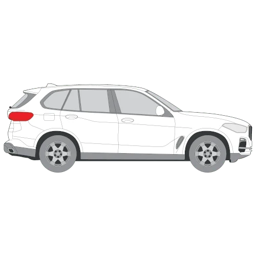 BMW X5 tummennuskalvot