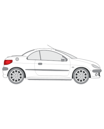 Peugeot 206cc avoautoon