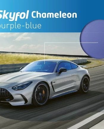 Skyfol Chameleon Purple-Blue sävytyskalvo laseille